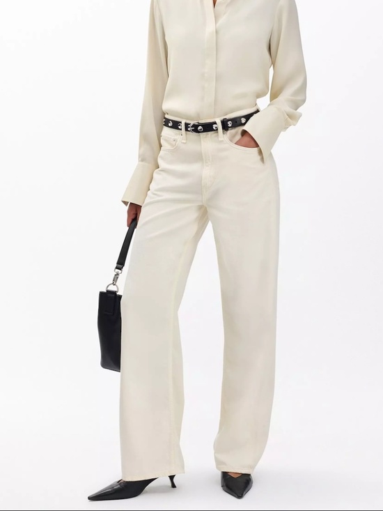 rag & bone Denim - Rag and Bone Logan Wide-Leg Jeans